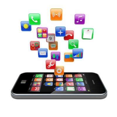 Smartphone apps icons